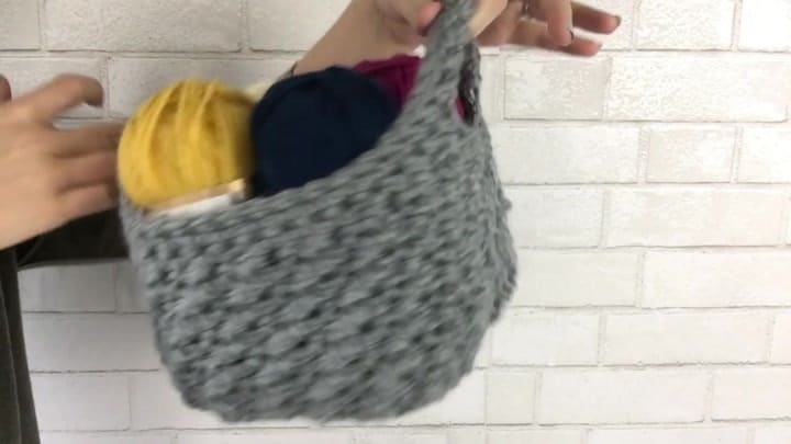 Ravelry: How to Cut T-shirt Yarn and Crochet a Basket pattern by Naztazia