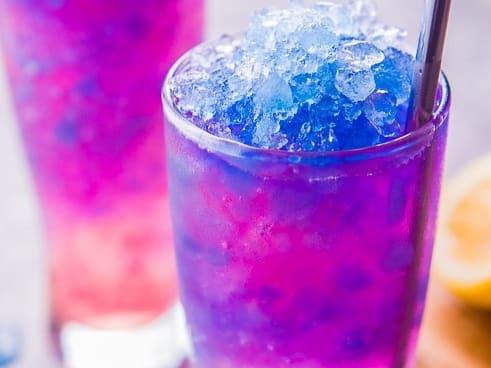 Butterfly Pea Flower Tea (Hot, Cold) - Galaxy Tea - Life's Little Sweets, Recipe