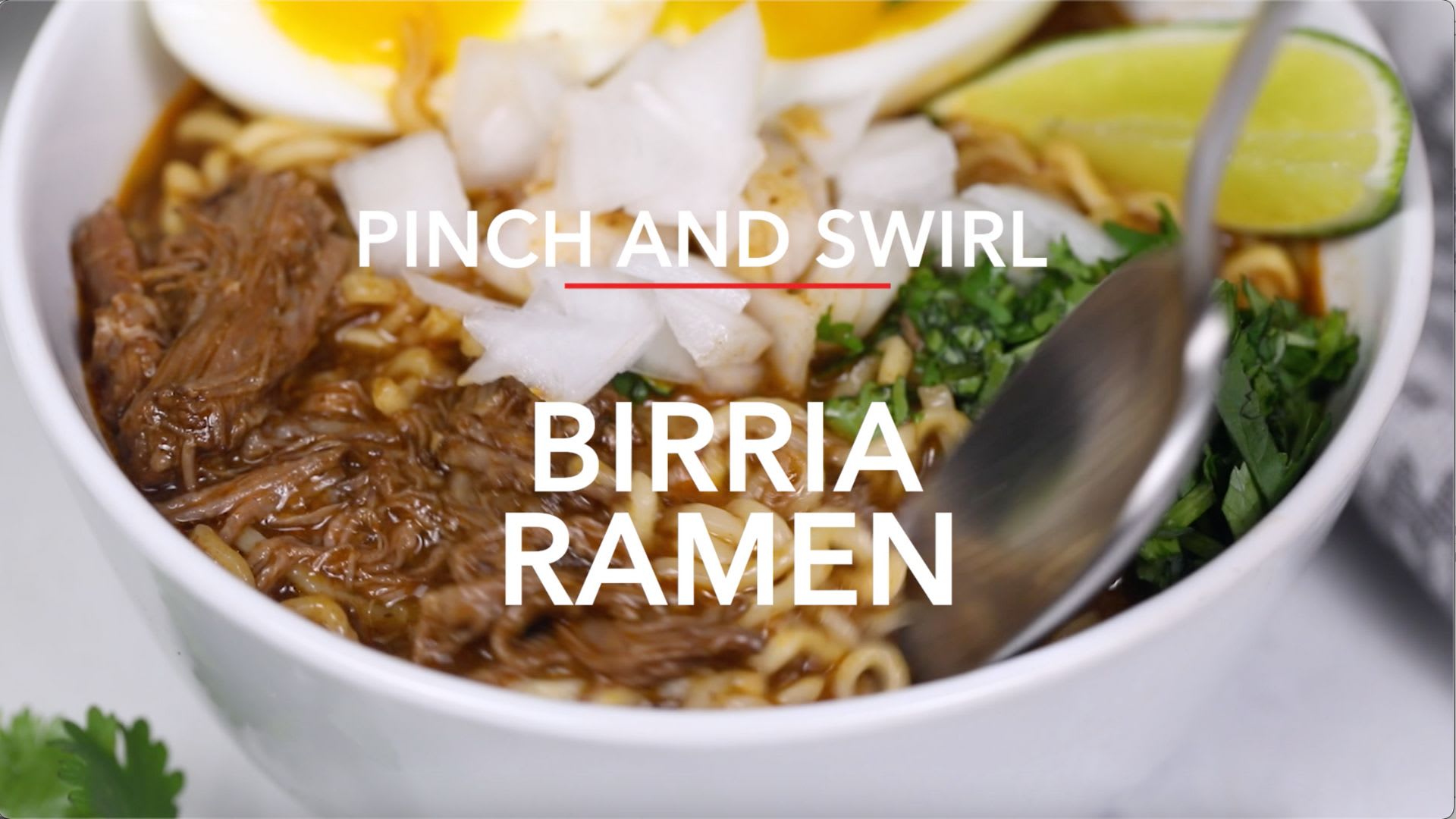 Birria Ramen - Pinch and Swirl
