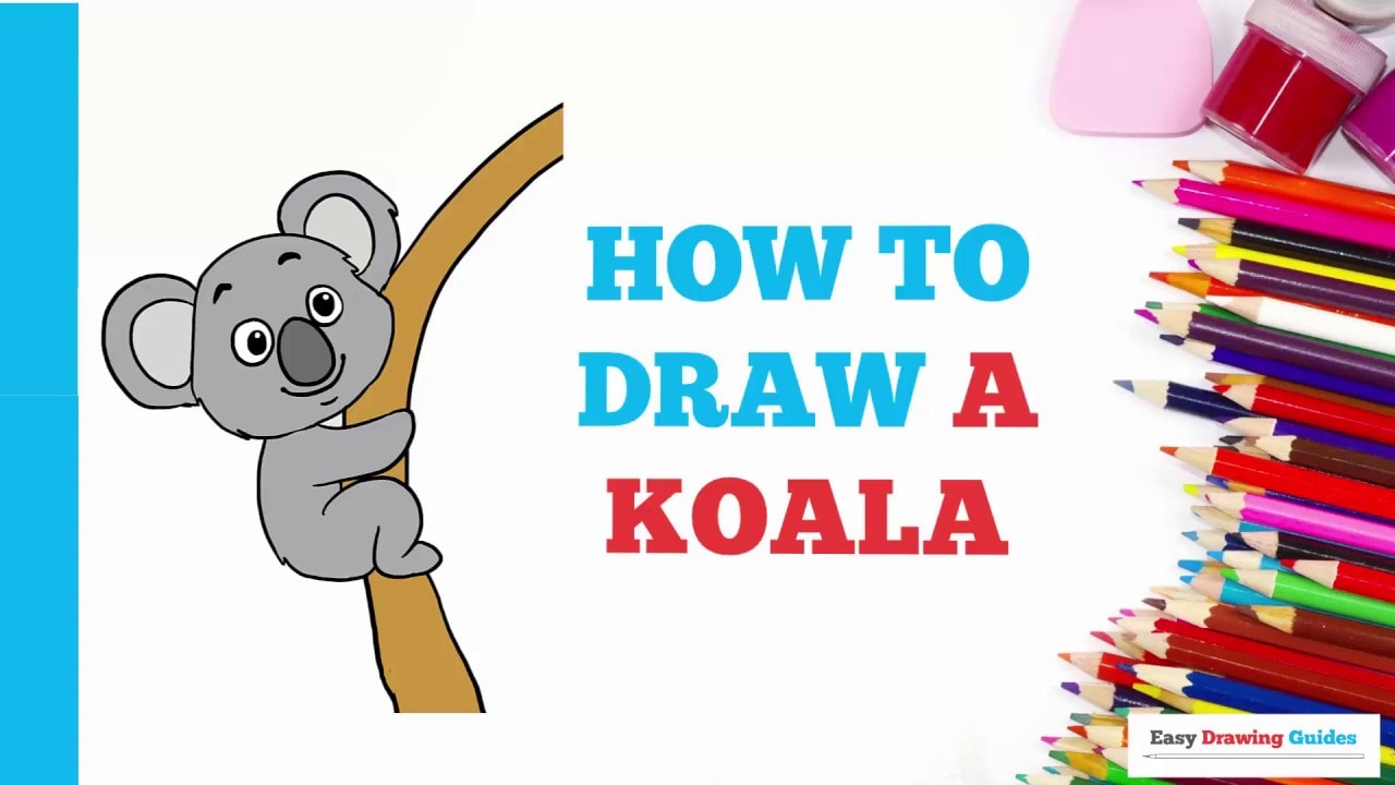 How To Draw a Koala - Easy Step By Step Guide for Kids