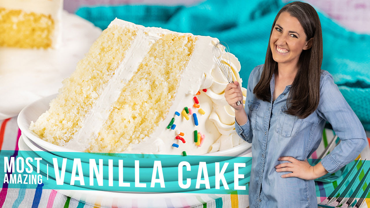Vanilla cake recipe | BBC Good Food