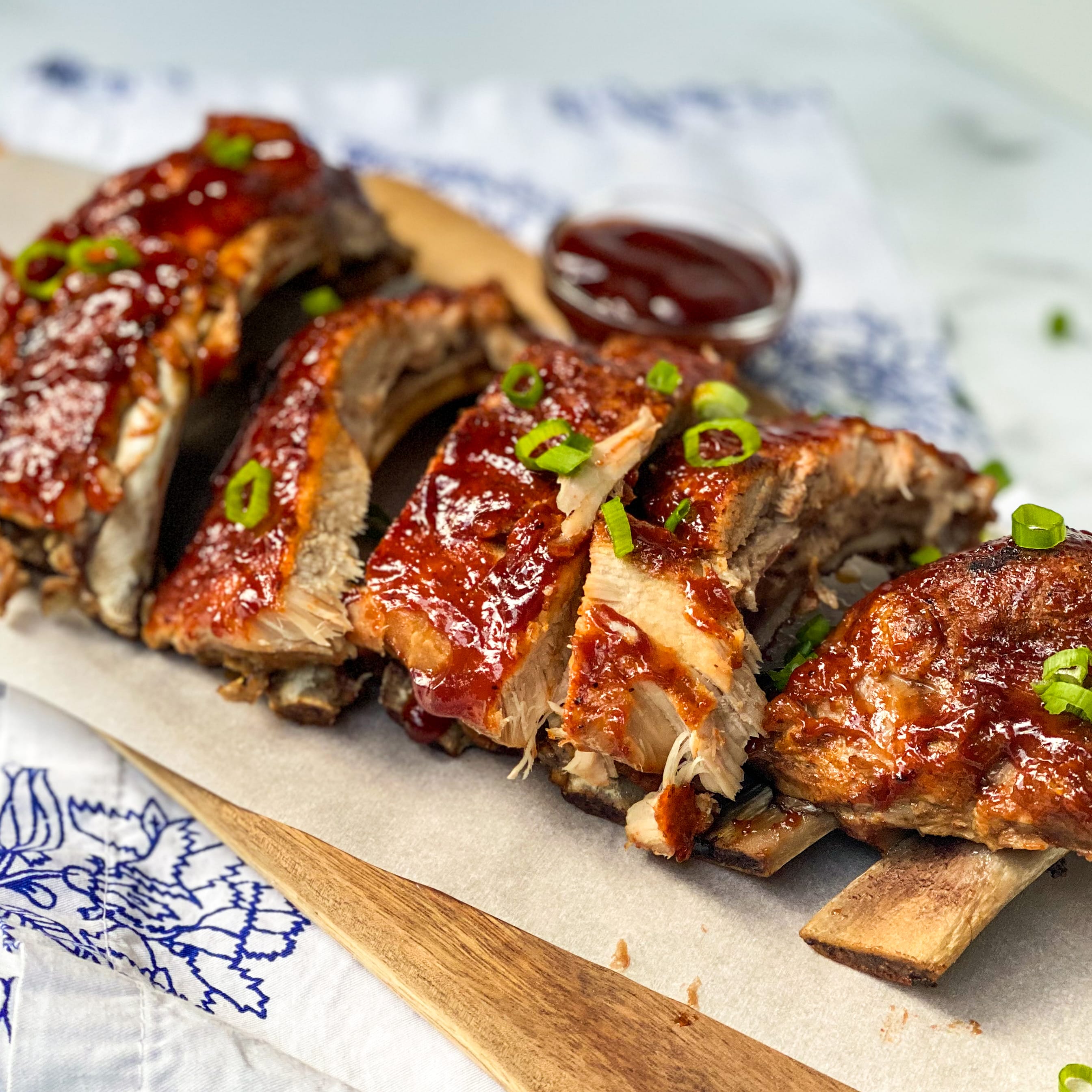 Oven Baked BBQ Ribs {Fall off the Bone!}