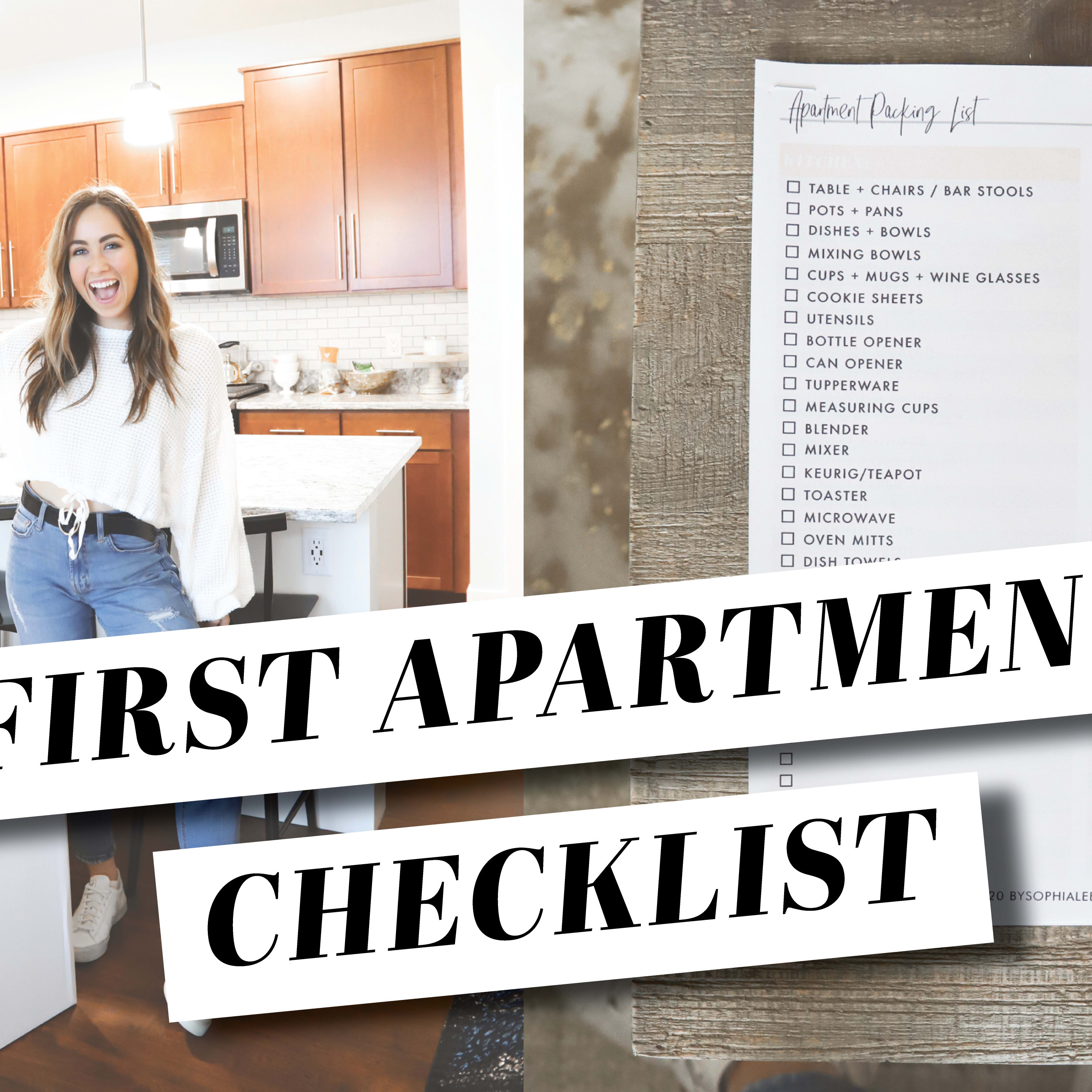 first apartment kitchen essentials list｜TikTok Search