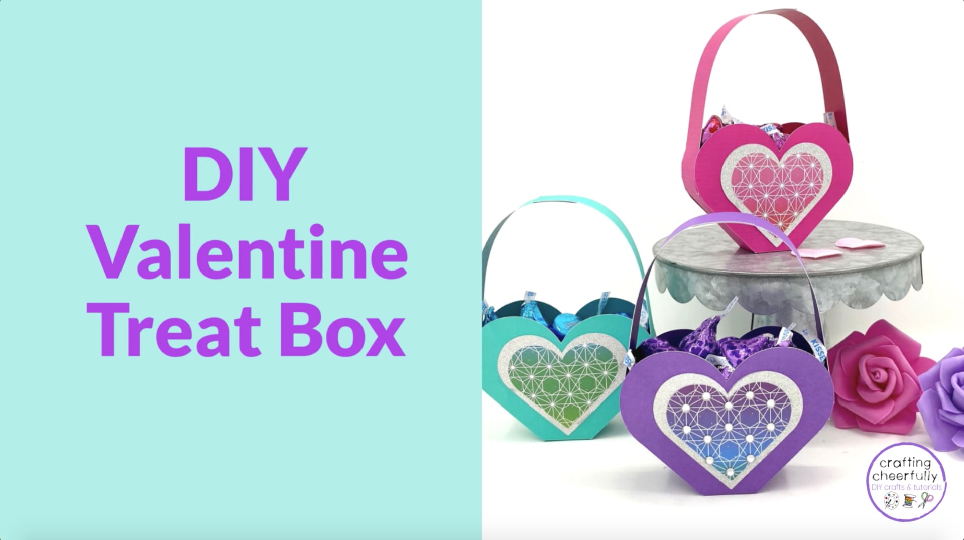 Valentine's Day Sweet Treat Gift Boxes DIY  Club Chica Circle - where  crafty is contagious