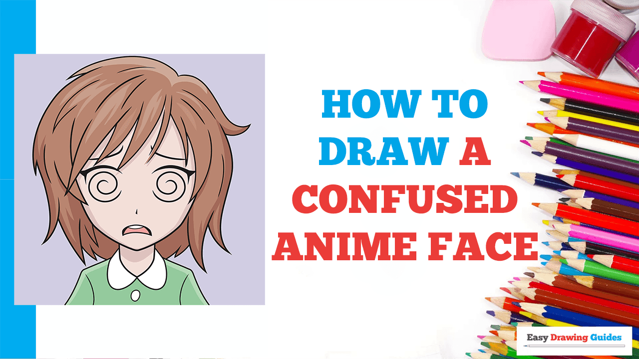 confused cartoon face drawing