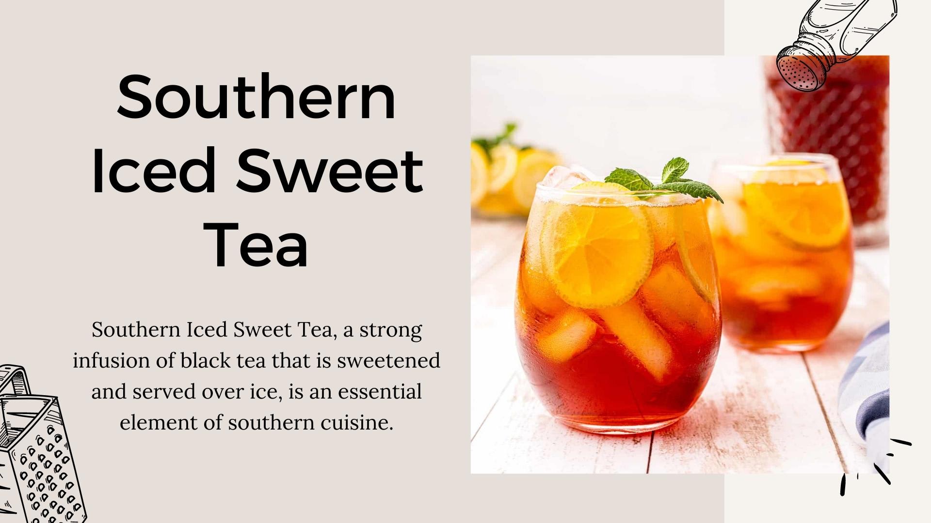 Southern Iced Sweet Tea Recipe - Lana's Cooking