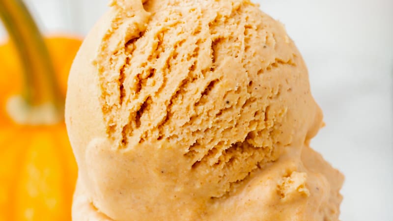 Pumpkin ice cream on sale without ice cream maker