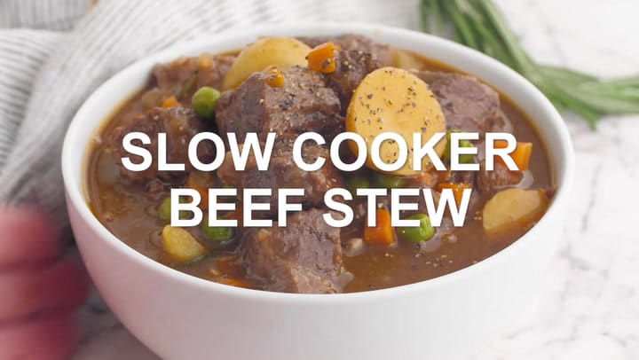 Best Ever!} Slow Cooker Beef Stew Recipe - Belly Full