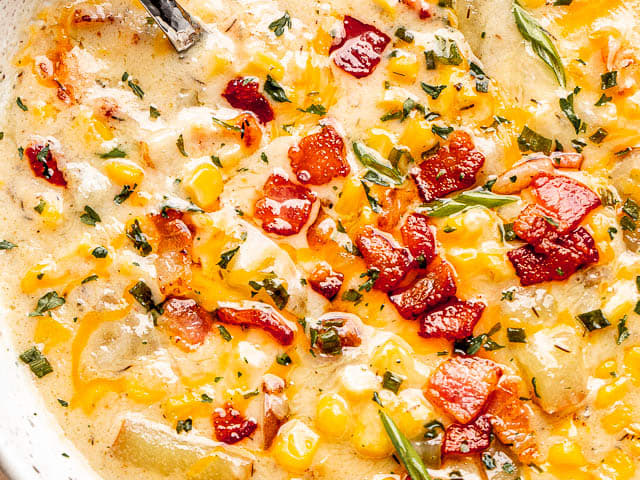 Instant Pot Corn Chowder