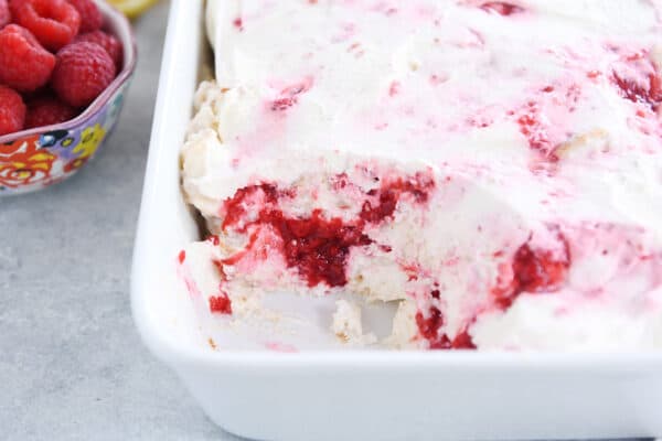Fresh Raspberry Homemade Ice Cream – 5 Boys Baker