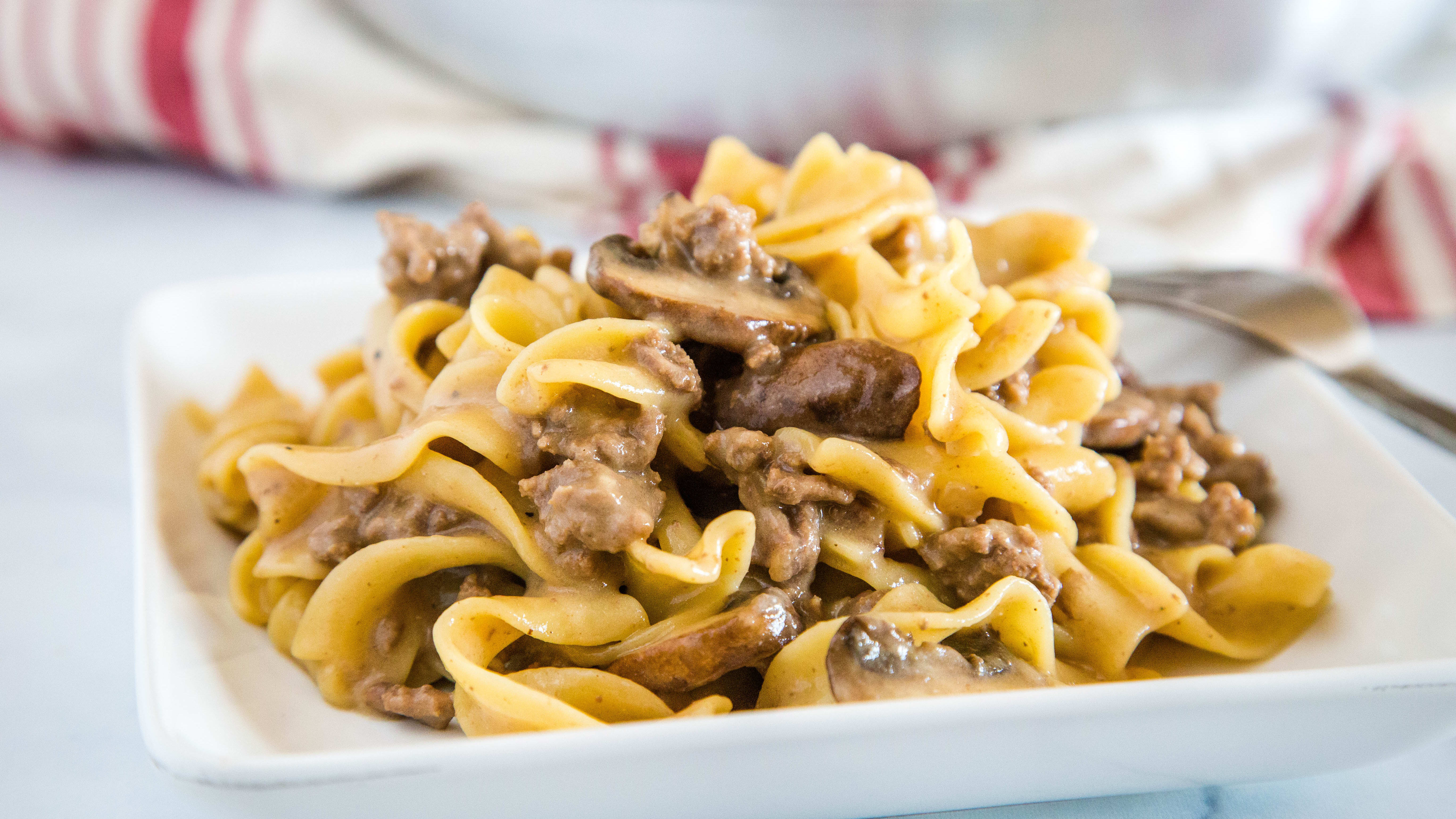 One-pan Beef Stroganoff - Closet Cooking