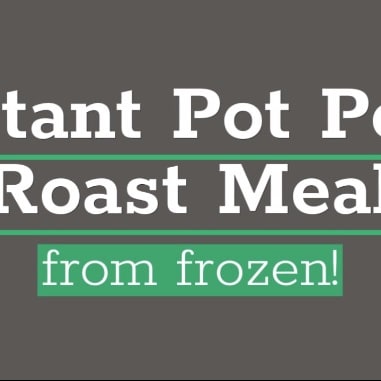 Instant pot frozen pork roast time new arrivals