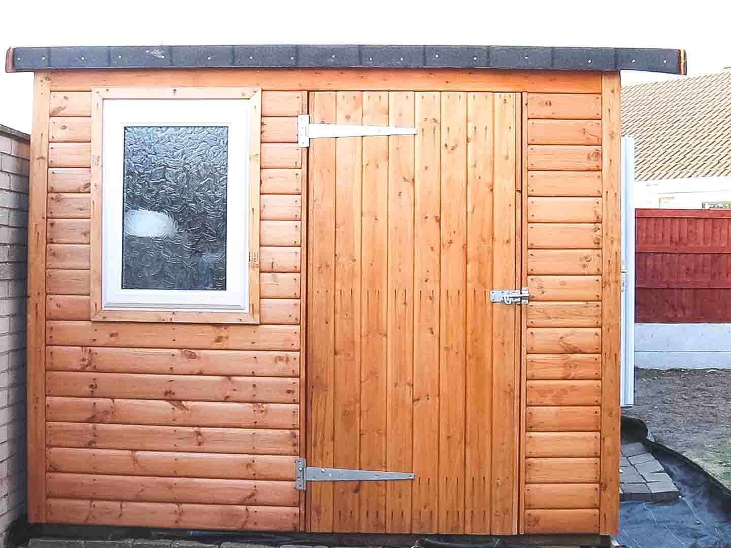 Replacement doors for shed