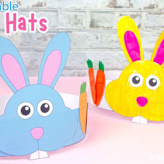 Easter bunny hat top