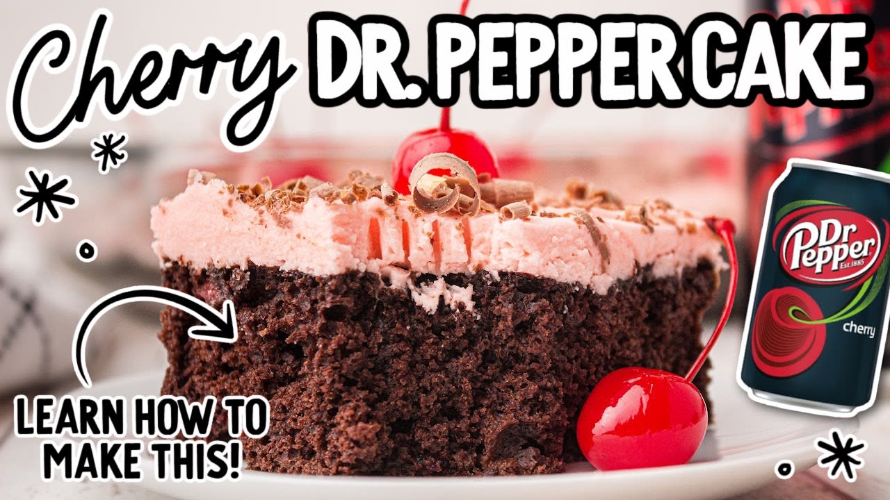 Cafe Valley's Dr. Pepper Cake for the Holidays - Travel Plans in My Hands