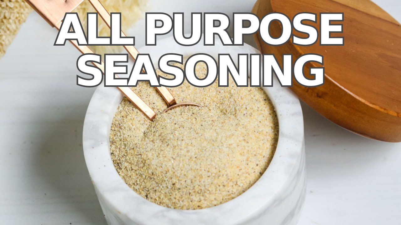 Best Homemade All Purpose Seasoning Blend Recipe - Organized Island