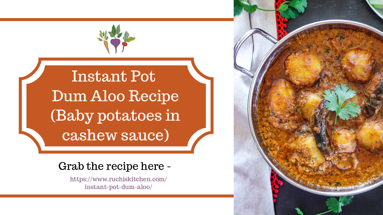 Instant Pot Dum Aloo