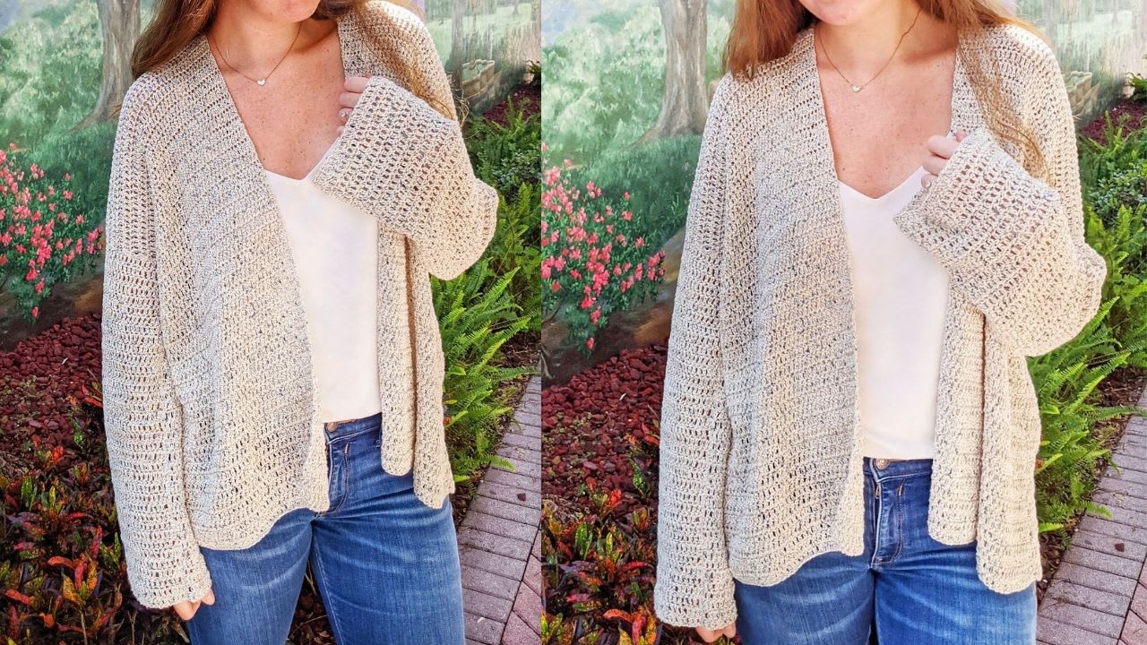 How to Crochet a Cardigan for Beginners