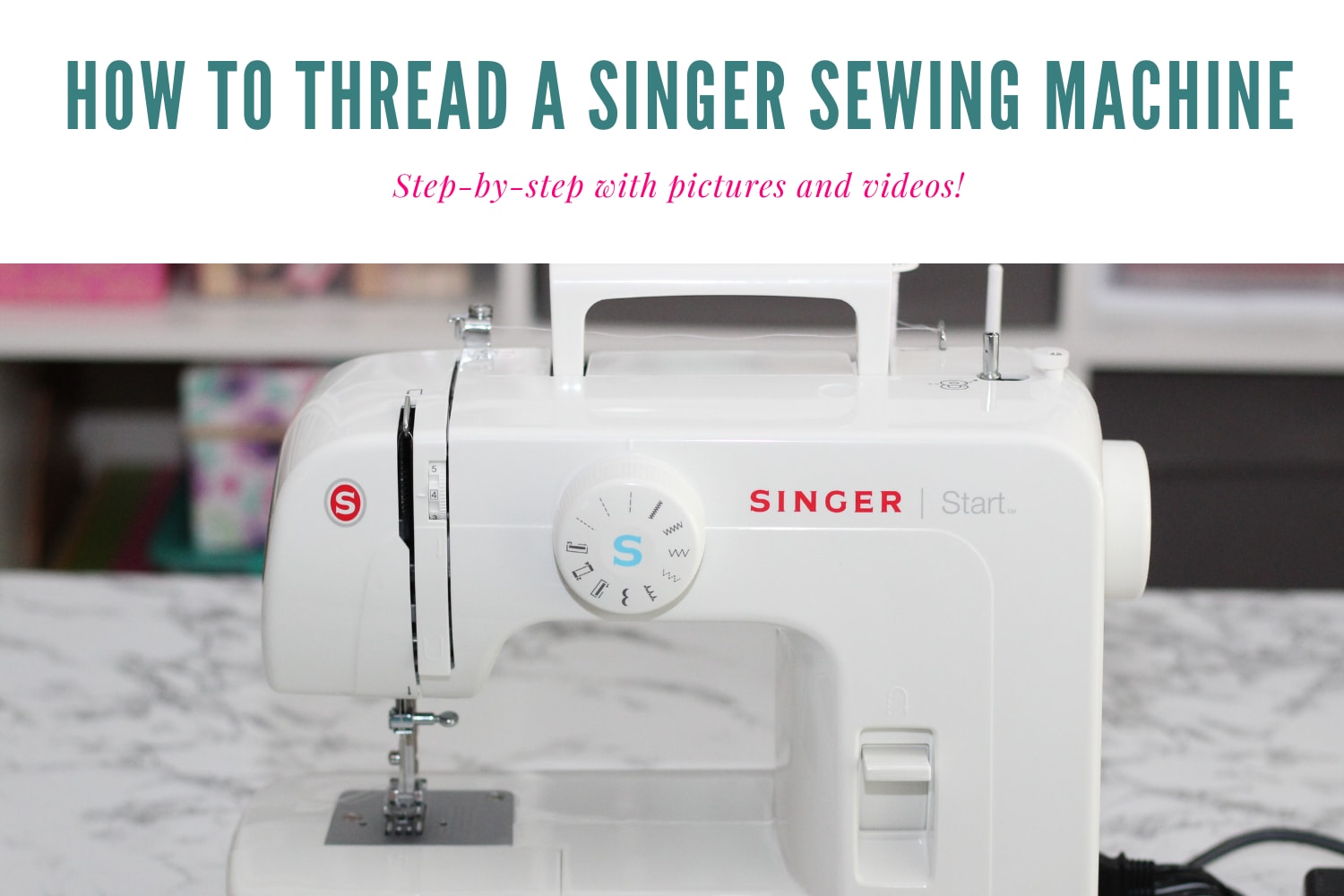 How to correctly orient a sewing machine needle into a sewing machine