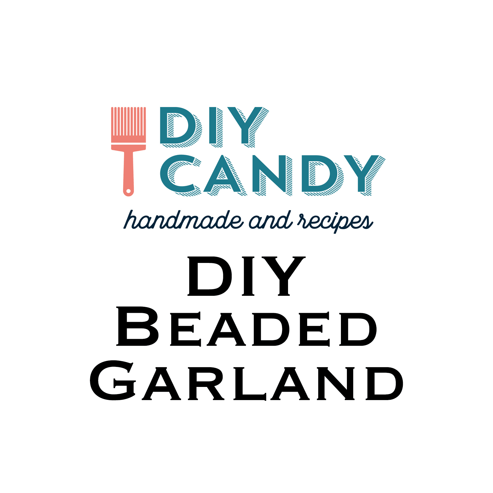 DIY Wood Bead Garland » Lovely Indeed