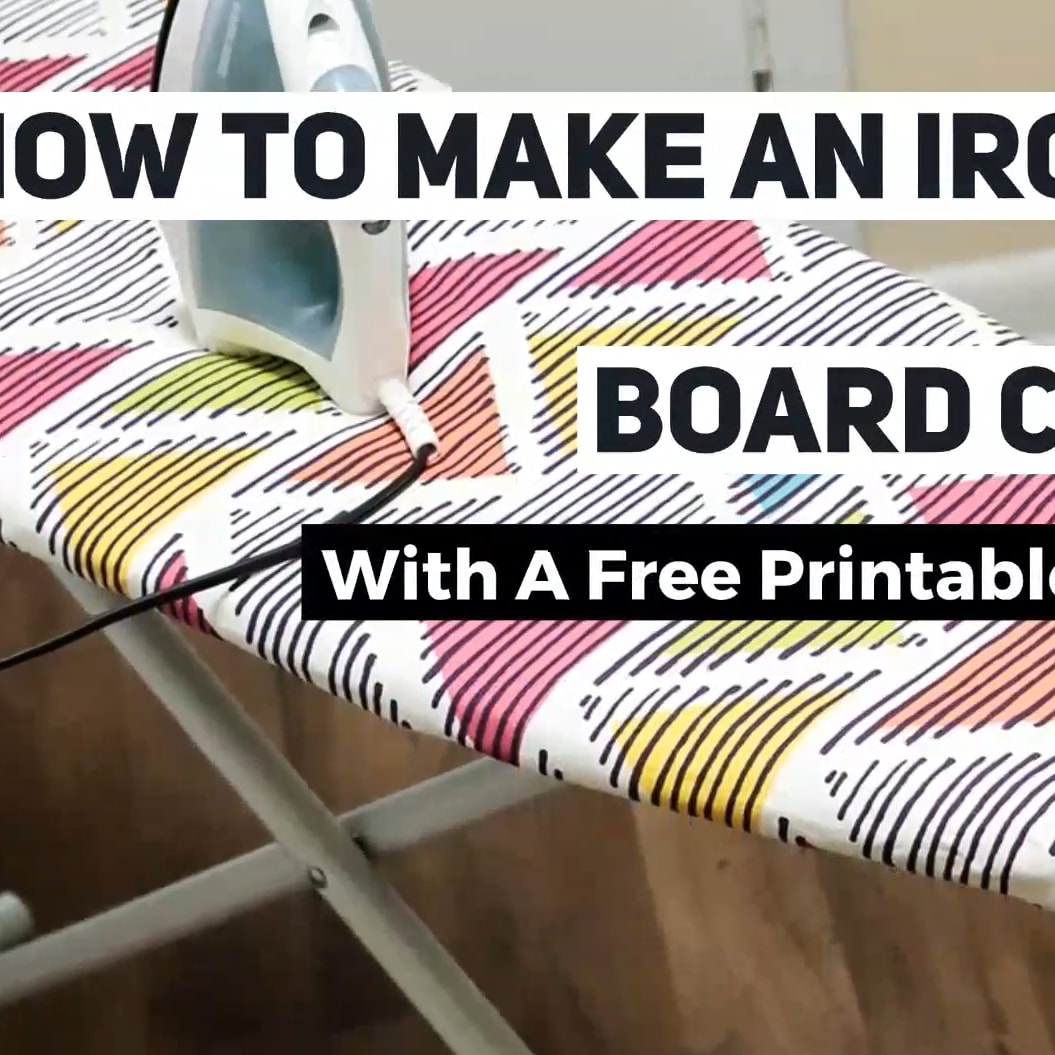 How to Make an Easy Ironing Board Cover 