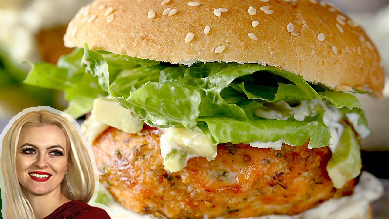 Air Fryer Salmon Burgers - Chefjar