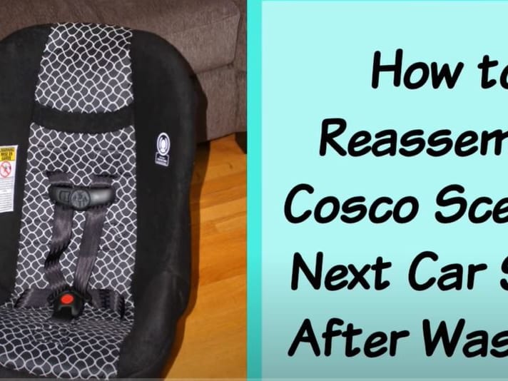 Cosco Scenera Next Convertible Car Seat Review FAA approved car