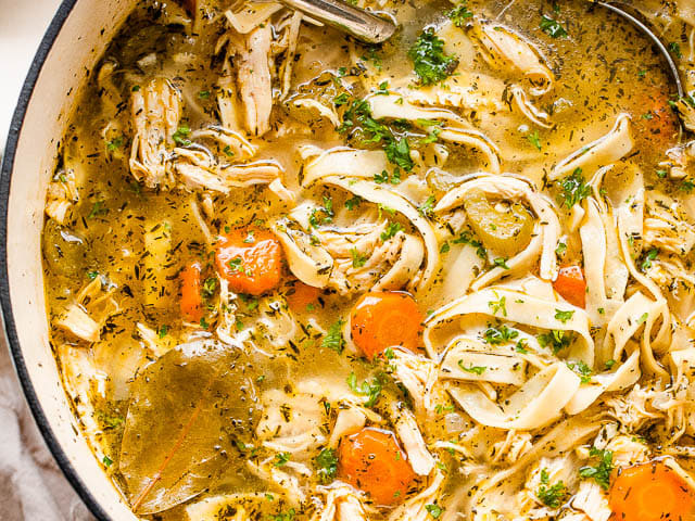 Classic Chicken Noodle Soup Recipe by Tasty