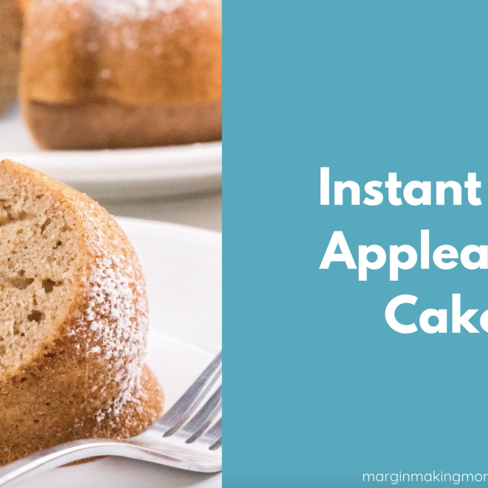 Instant Pot Applesauce Cake