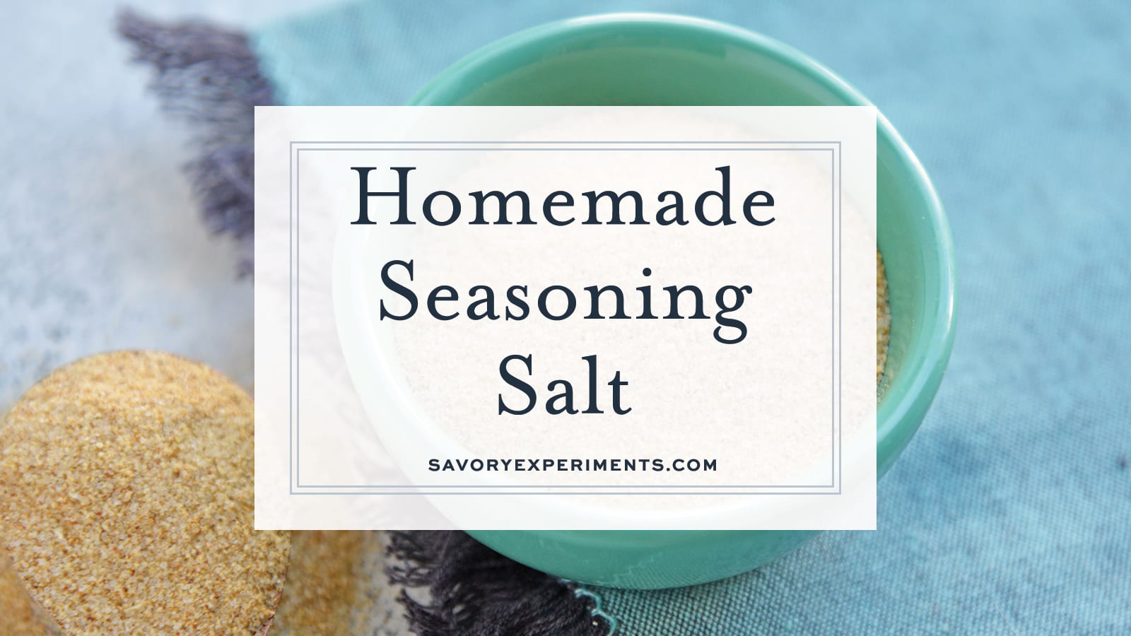 Homemade Seasoned Salt - Iowa Girl Eats