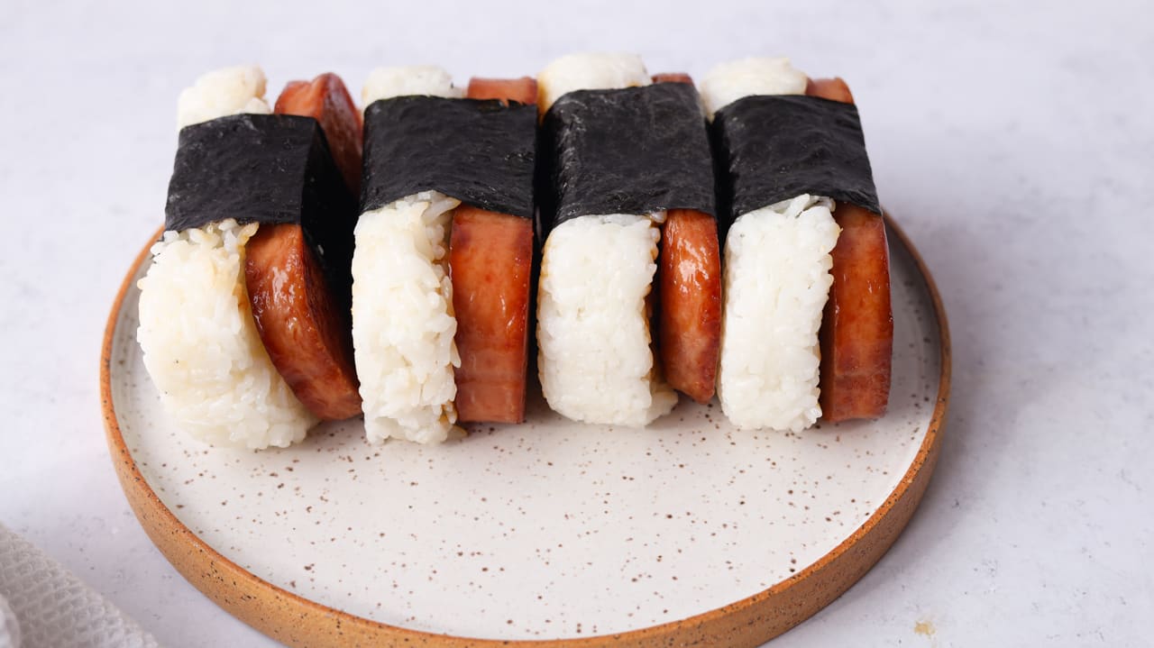 SPAM sushi teriyaki flavour