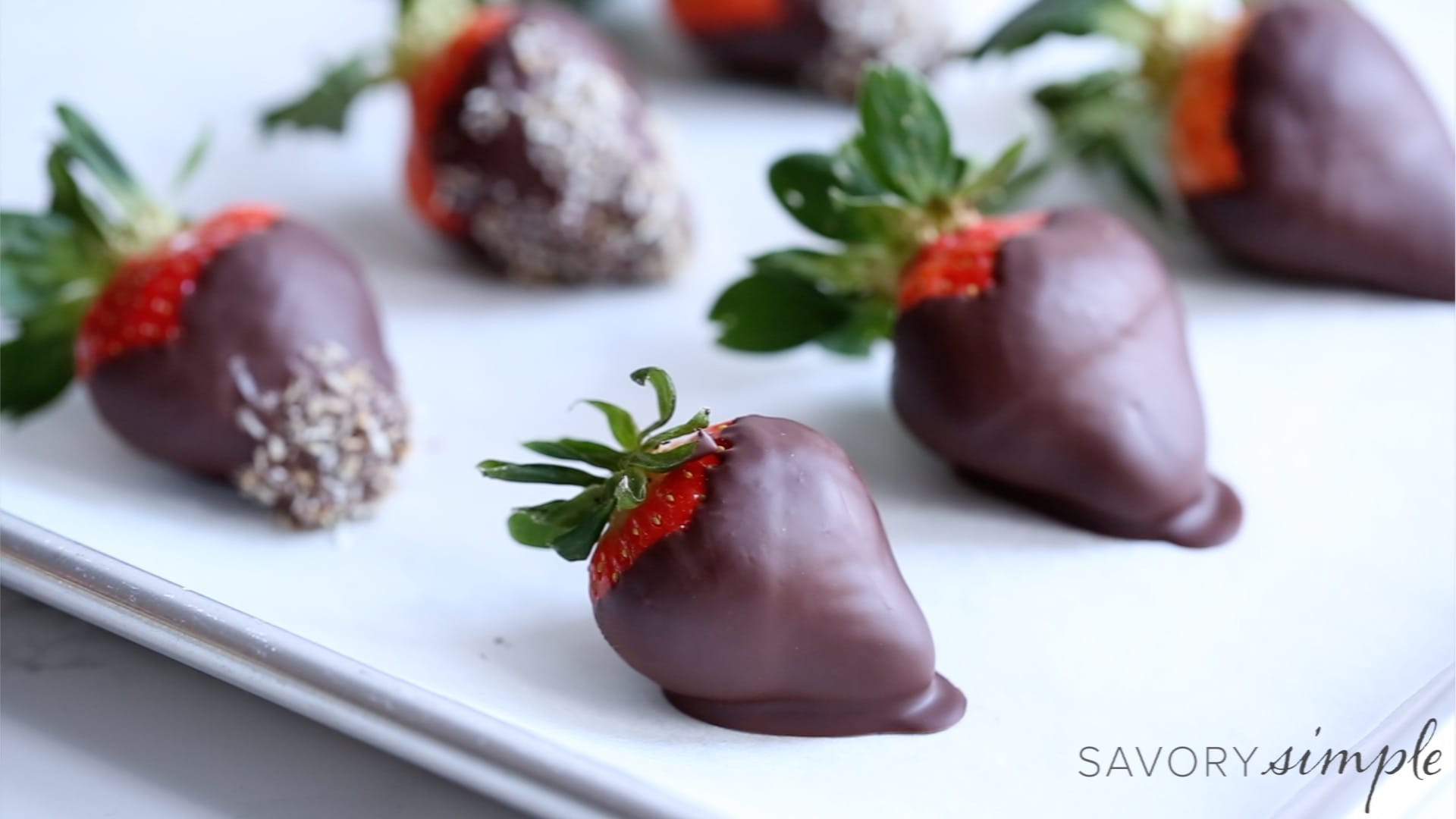 Chocolate Covered Strawberries - Shweta in the Kitchen