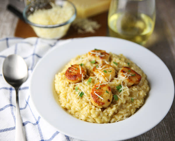 Scallop risotto hotsell instant pot
