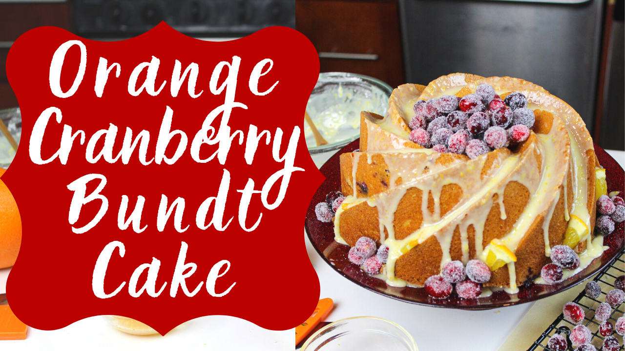 Cranberry Clementine Bundt Cake – Adore Foods