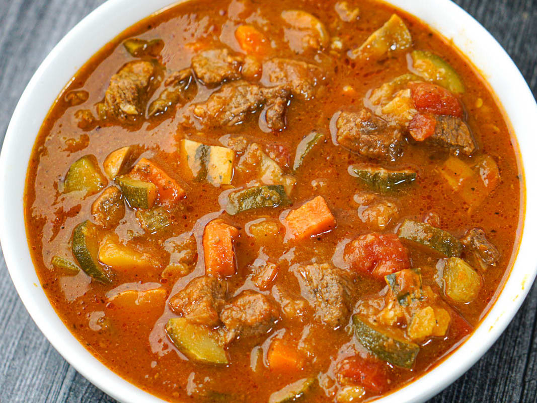 Instant Pot Beef Stew {Healthy + Easy} –
