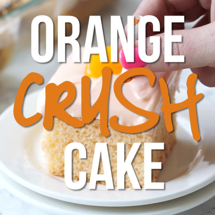 Orange Crush Cake {Super Easy Recipe!}