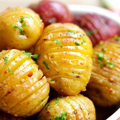 Asian Honey Garlic Potatoes (Only 5 Ingredient!) - Tiffy Cooks