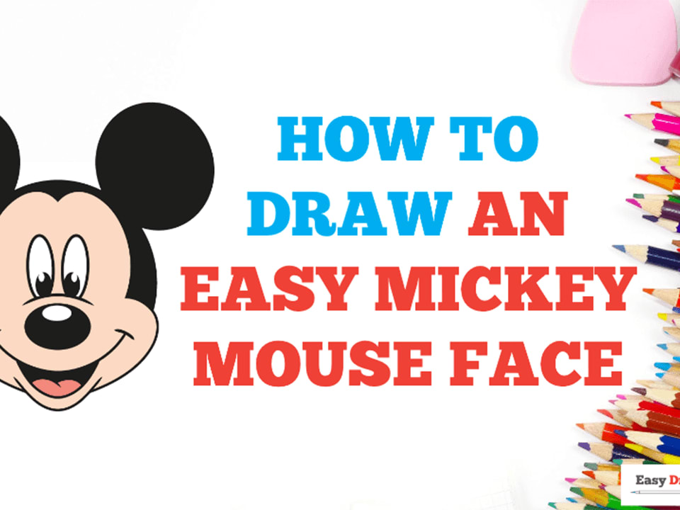 How to Draw Mickey Mouse Easy Step by Step - YouTube