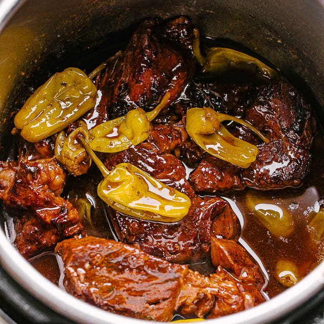 Instant Pot Mississippi Pot Roast - Damn Delicious