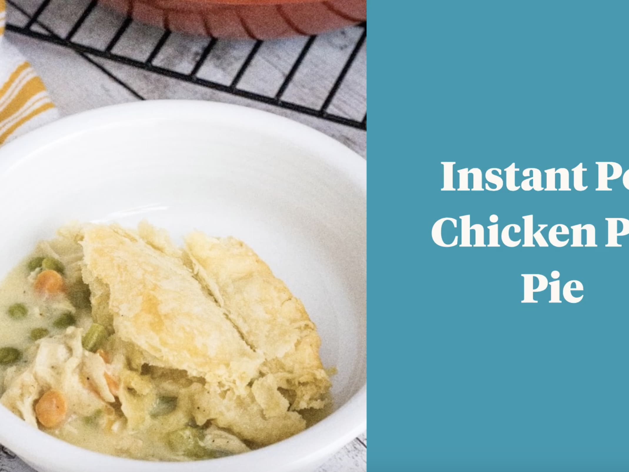 Instant Pot Chicken Pot Pie