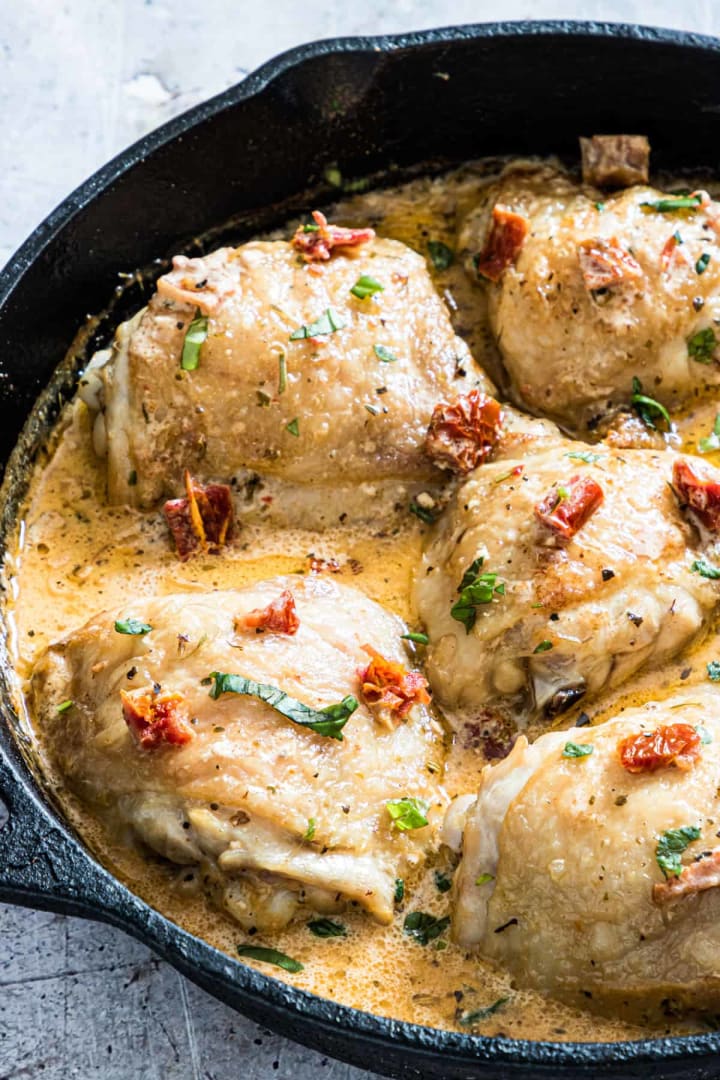 Crockpot Marry Me Chicken Recipe - Eating on a Dime