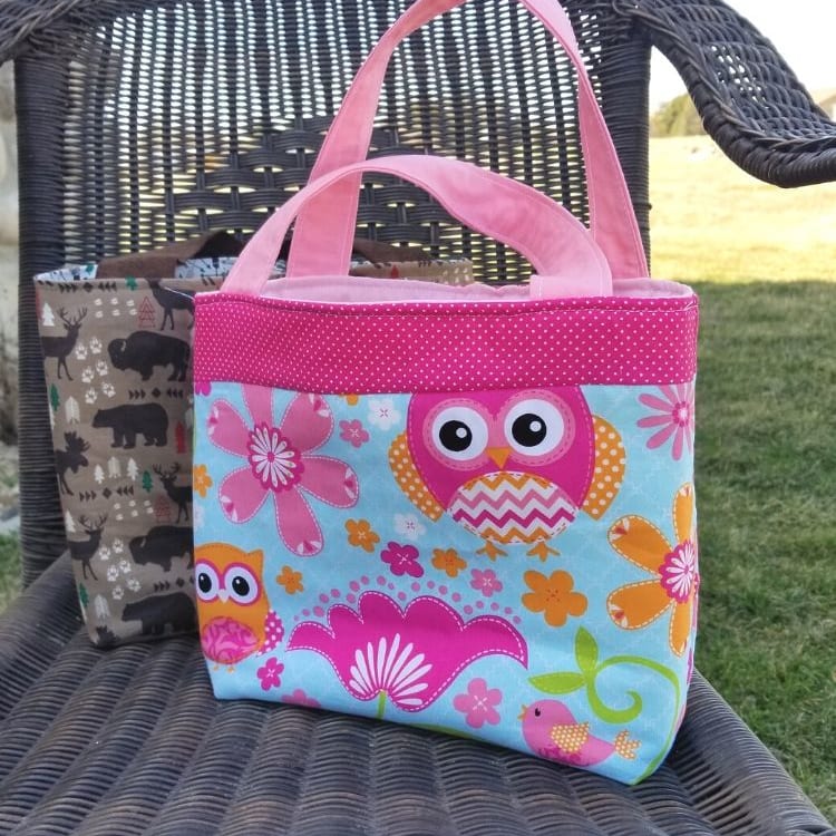 Little Fabric Scripture Tote Tutorial Pattern