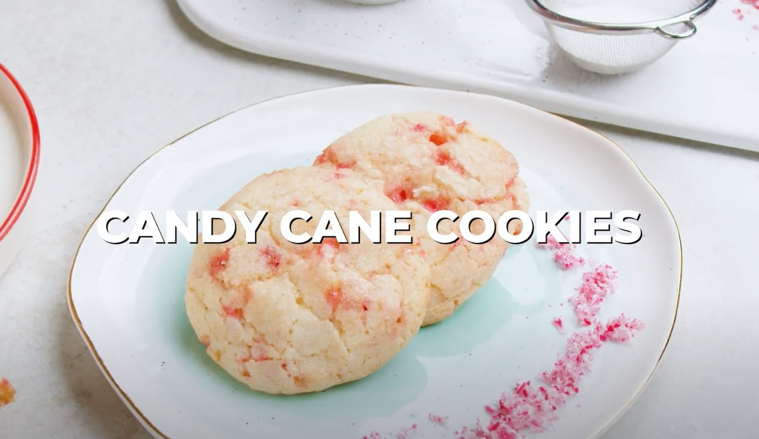 Candy Cane Cookies - My Incredible Recipes