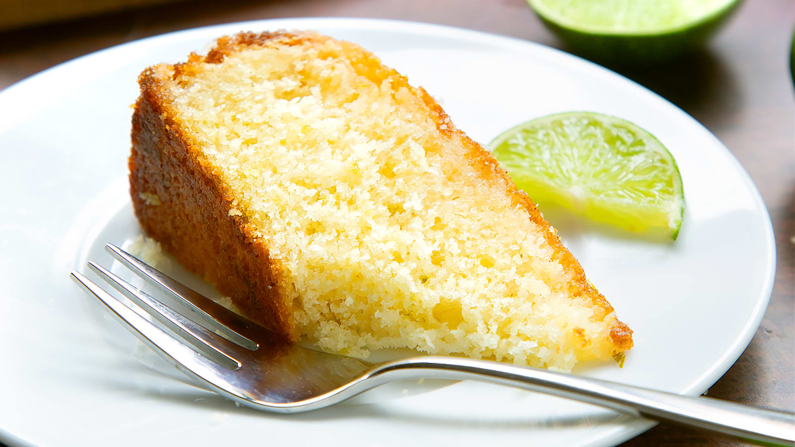 Lime Drizzle Cake - Addicted to Dates