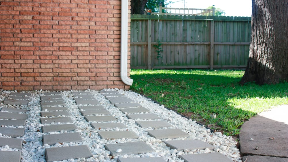 Laying patio stones deals