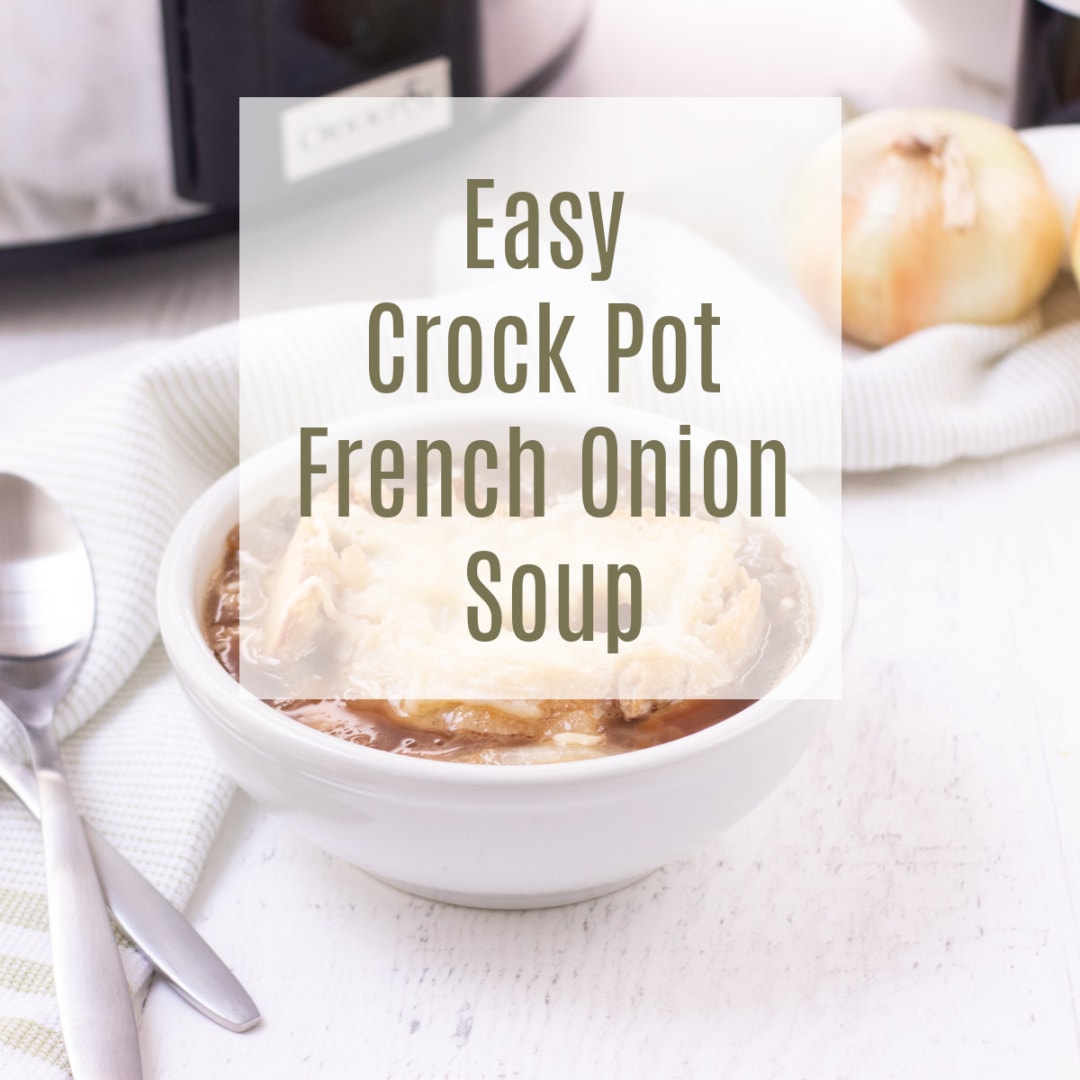 Slow Cooker French Onion Soup - Laughing Spatula