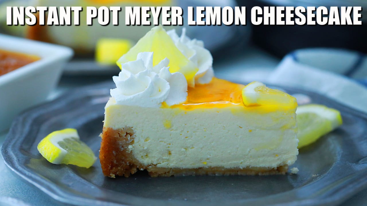 Lemon instant best sale pot cheesecake