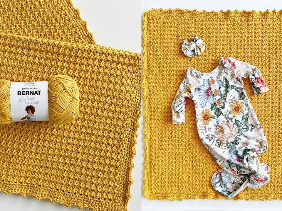 Wildflower crochet sale blanket