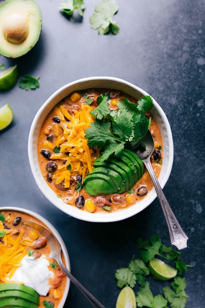 Easy Chicken Tortilla Soup Recipe - Simply Whisked