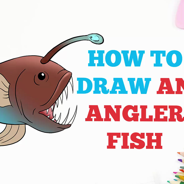 Anglerfish Deep Sea Fish Illustration Royalty Free SVG Cliparts  Vectors And Stock Illustration Image 72875920